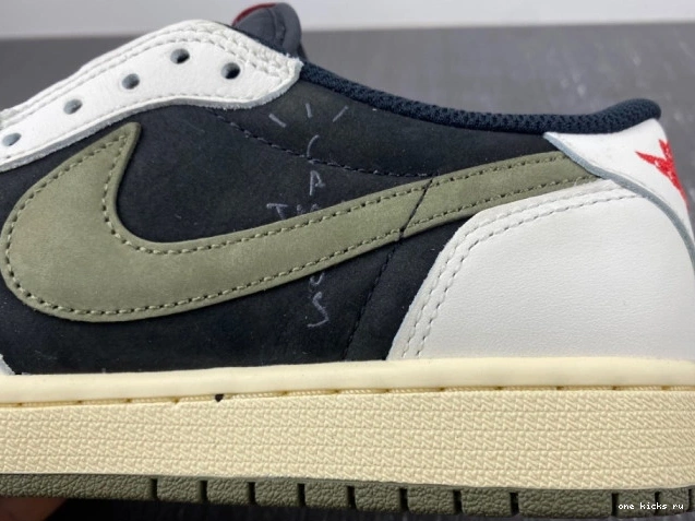 Chep Onekick 1 Air Jordan Jordan Air Retro Low Scott Olive Travis x OG DZ4137-106 0710